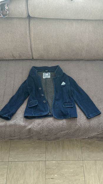 Veste Kiabi bleu