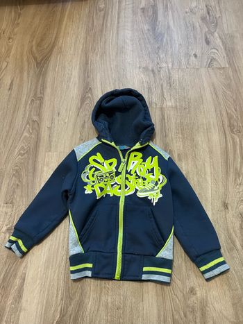 Veste pull à capuche zip Mini Gang Minigang 3 ans très bon état enfant