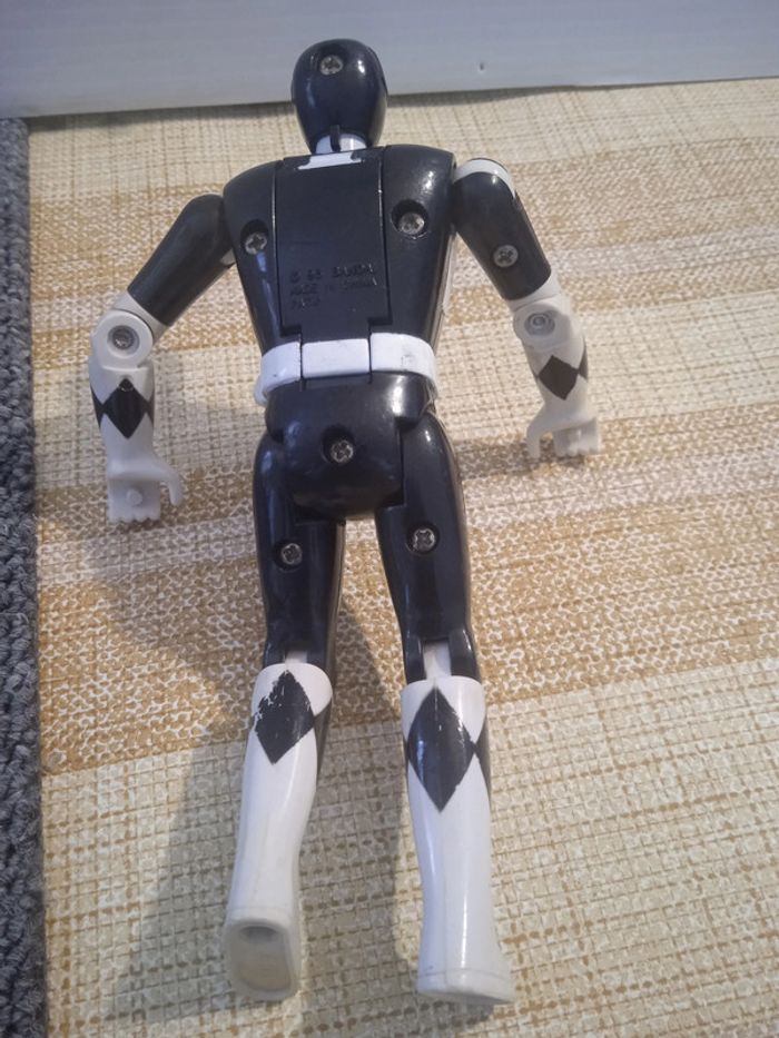 figurine power rangers noir  mighty auto morphin  bandai - photo numéro 4