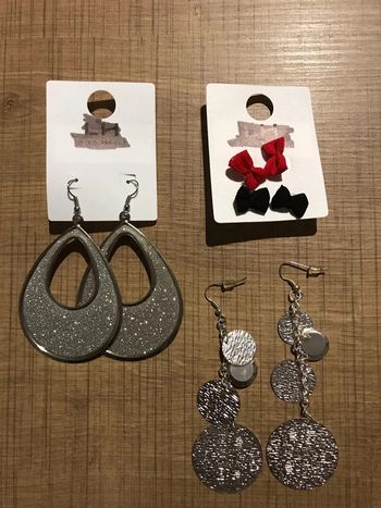 Lot boucle d’oreille