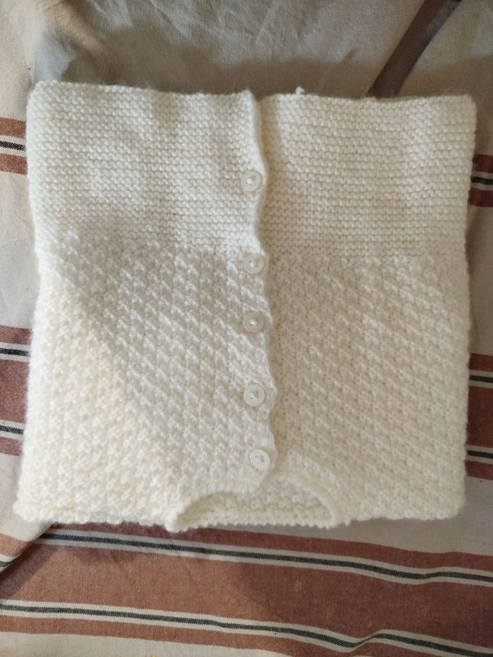 Brassière en laine tricoté en - photo numéro 2