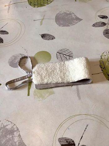 Bandeaux cheveux hiver molletonnée enfant beige crème Mon château de sable