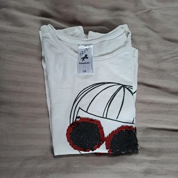 Tee-shirt manches longues 8ans #C&A