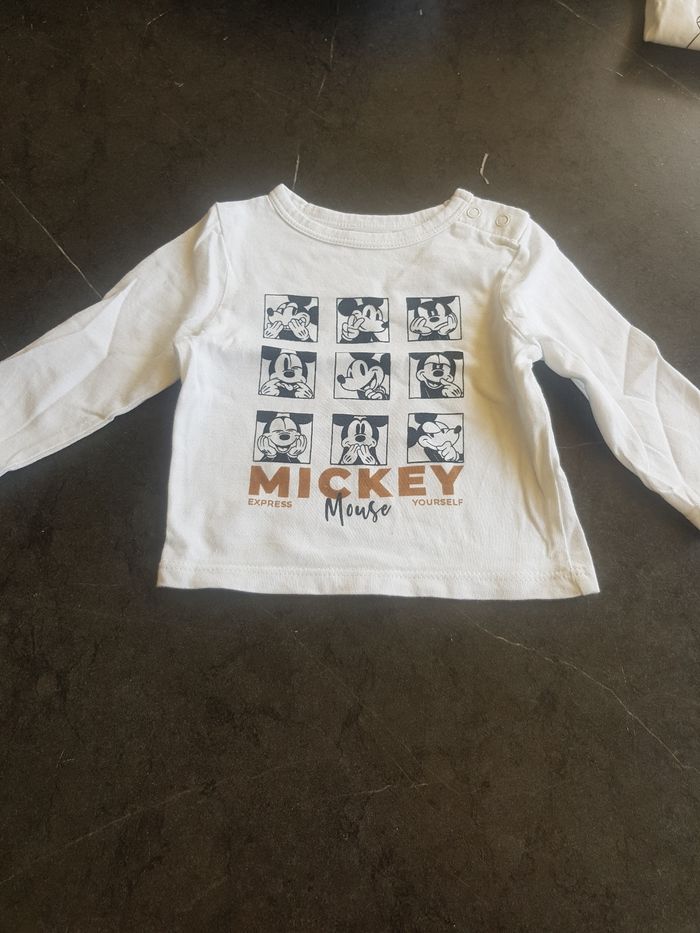 manche longue mickey