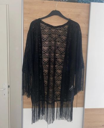 Gillet à franges pour plage et piscine