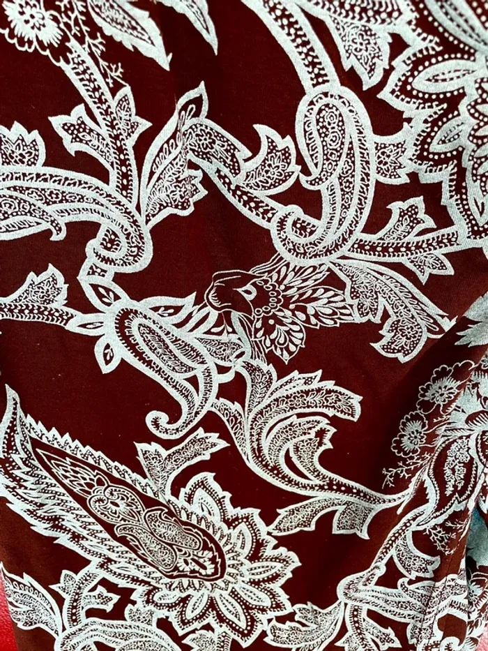 La robe turquoise-marron - photo numéro 8