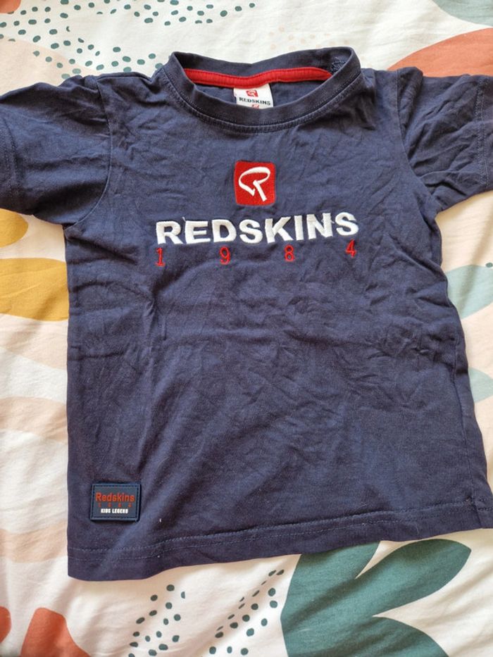 Tee shirt redskins 4 ans