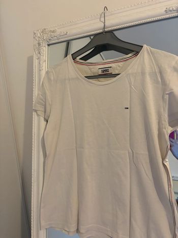 T-shirt blanc Tommy Jeans - Taille S
