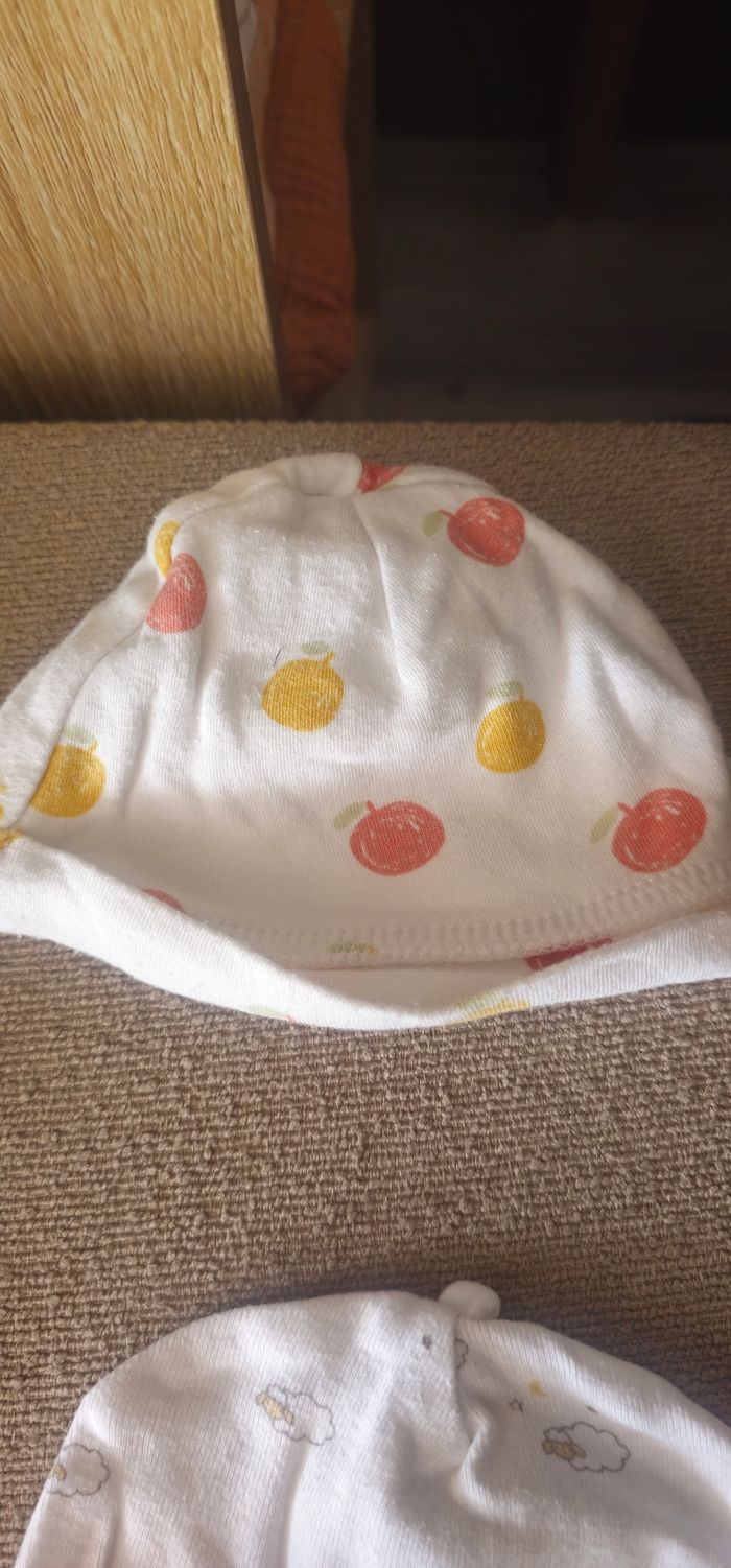 Lot Bonnet naissance - photo numéro 4