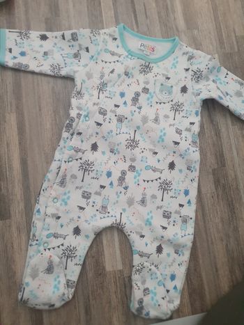 Pyjama velours 3 mois la compagnie des petits