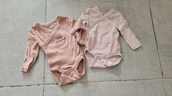 Lot de 2 bodies 0 mois