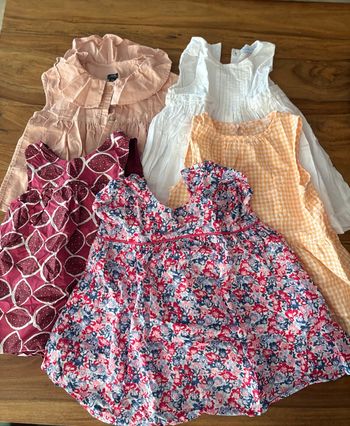 Lot de 5 robes filles