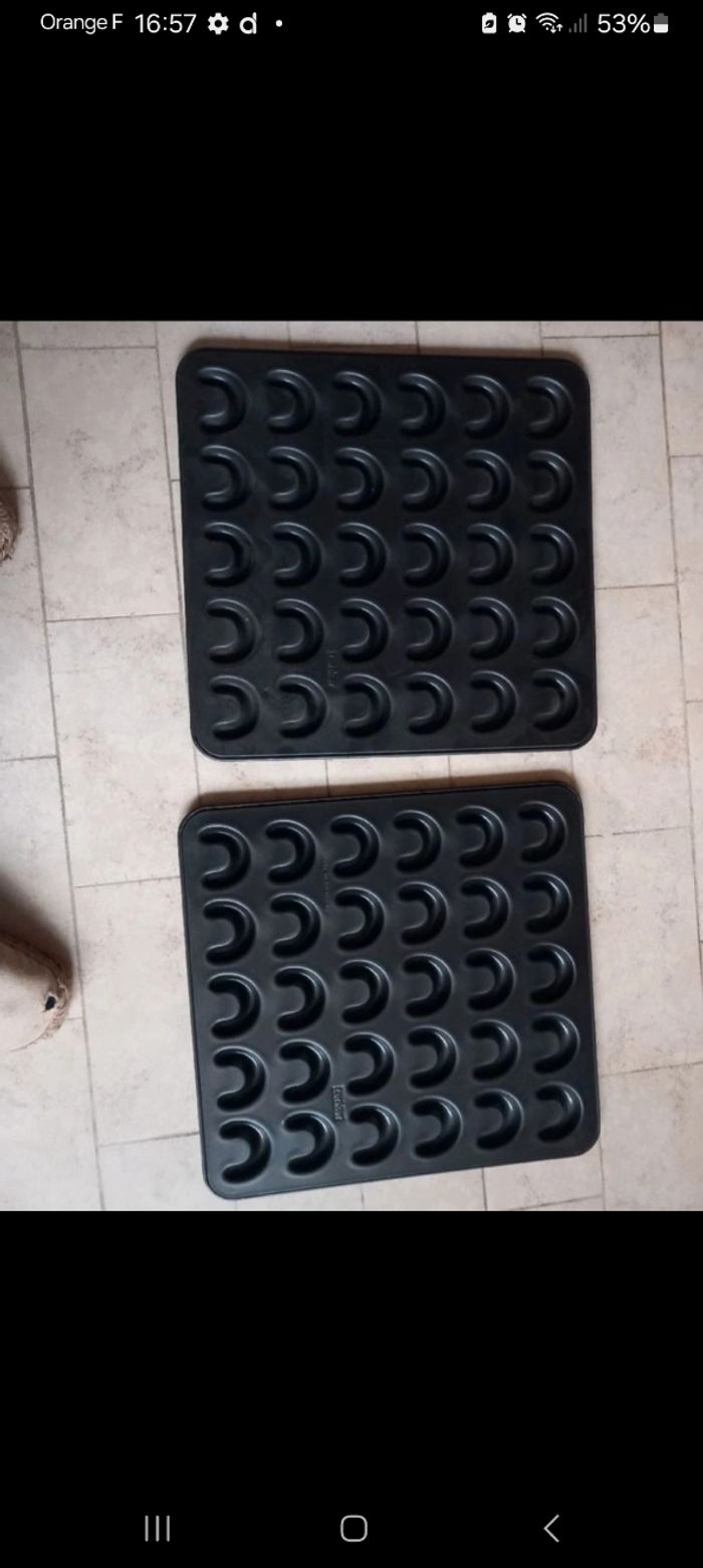 Lot 2 moules à pâtisserie Zenker