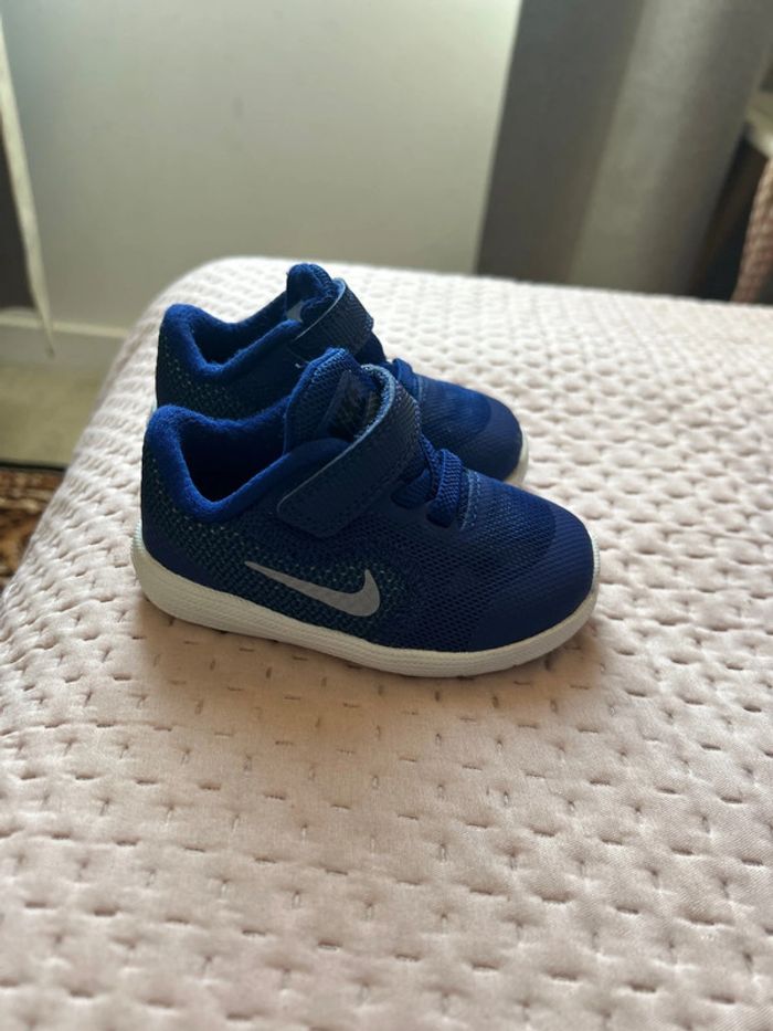 Basket Nike bleu foncé - photo numéro 3