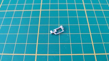 Poignée porte pièce détachée miniature Burago Mercedes 300 SL 1954 1/18 1/18e #B16