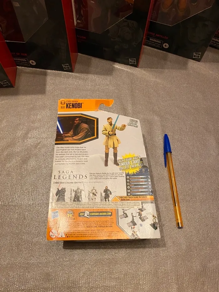 Figurine Star Wars Saga Legends - Obi Wan Kenobi v2 - Hasbro 2010 - photo numéro 3