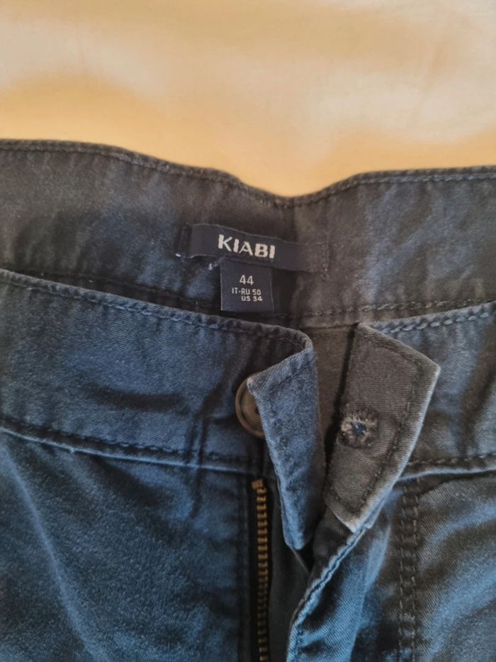 short chino kiabi bleu - photo numéro 2