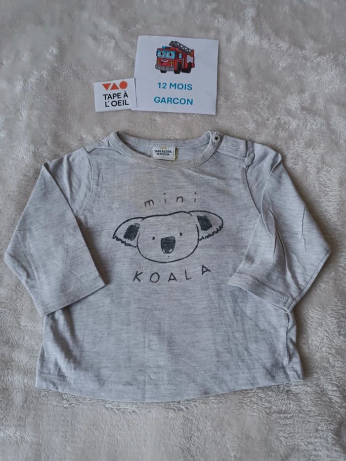 Tshirt 12 mois tape a l oeil