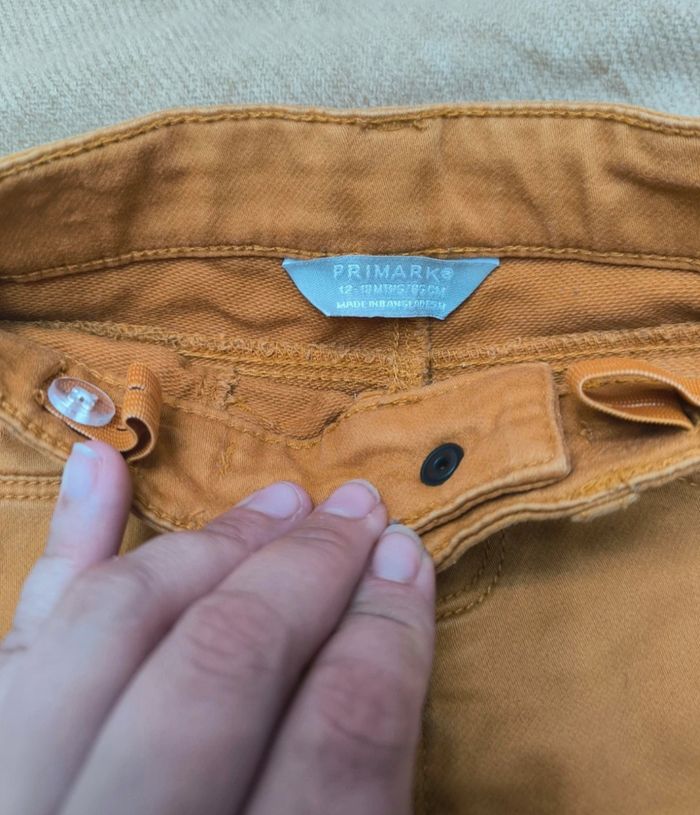 Pantalon moutarde 12-18 mois - photo numéro 2