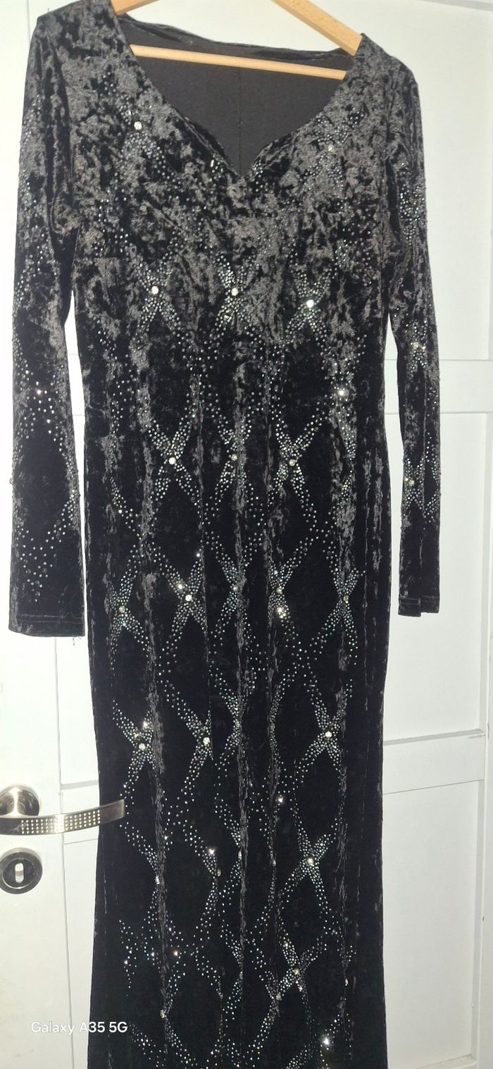 Robe sirène noir