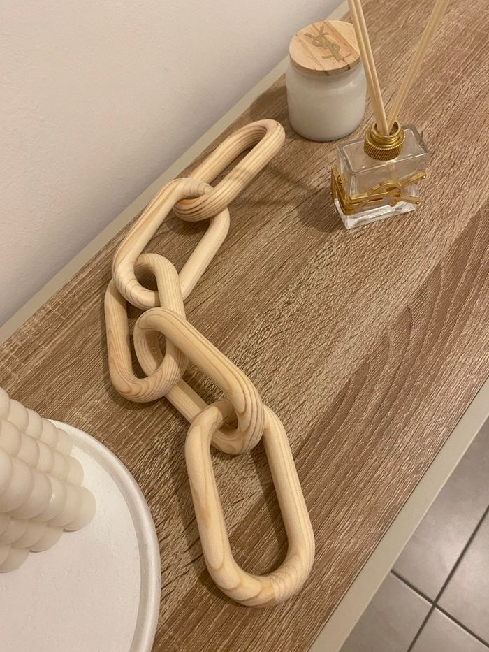 Décoration en bois naturelle