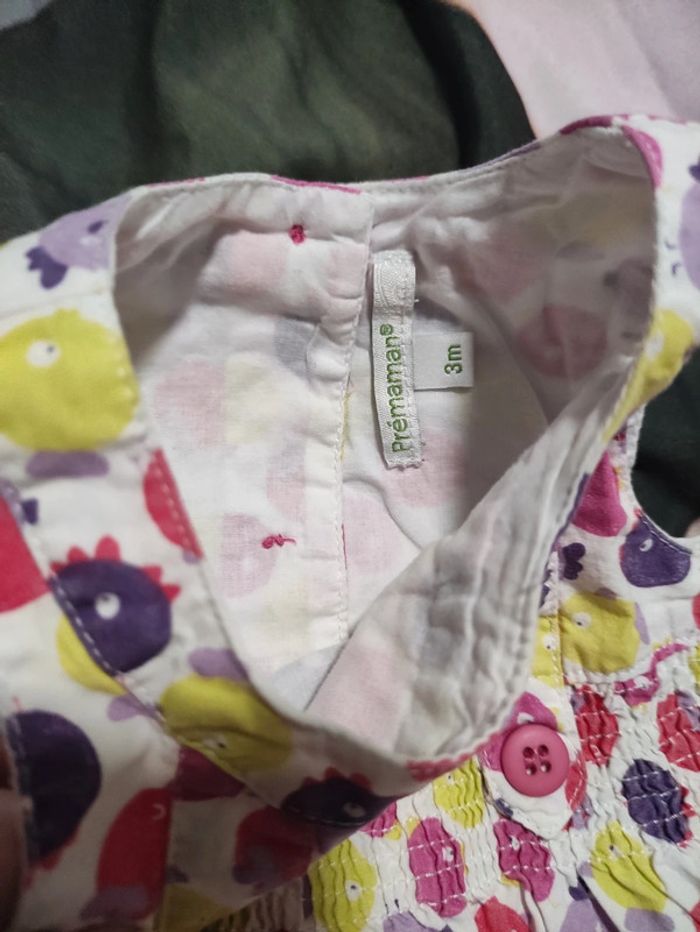 Ensemble robe et salopette 3 mois. - photo numéro 5