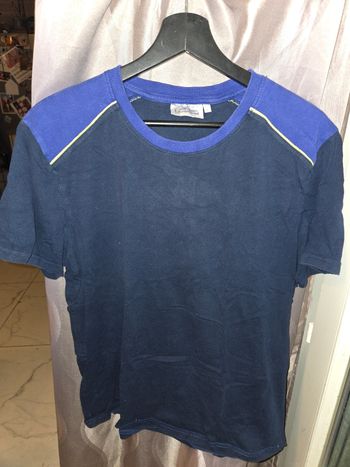 T-shirt Michelin bleu
