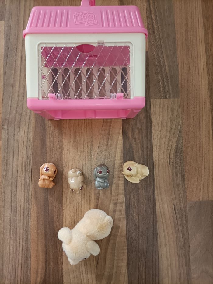 Lot lapins Little Petshop avec boîte - photo numéro 4