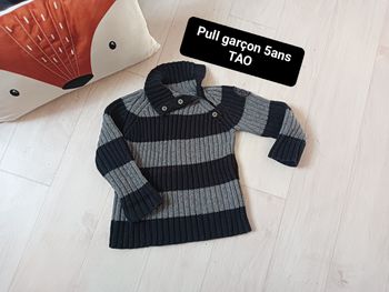 Pull 5ans garçon TAO