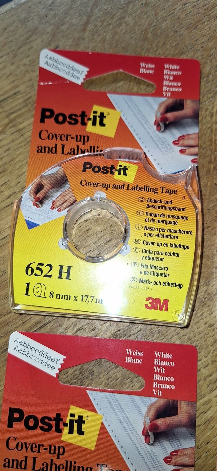 Post It cover up lot de 4 rouleaux 17m Neufs - photo numéro 2