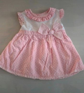 Robe à noeud taille 12 mois