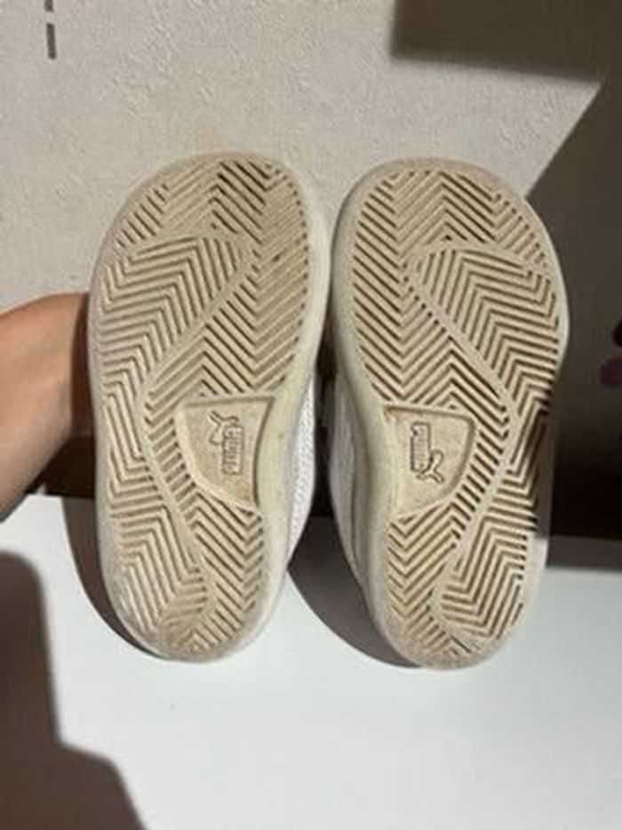 Basket bébé puma blanche 22 - photo numéro 3