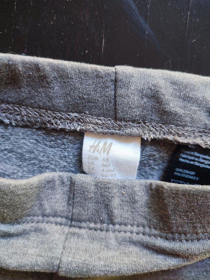 Legging lapin gris 2-4 mois h&m - photo numéro 2