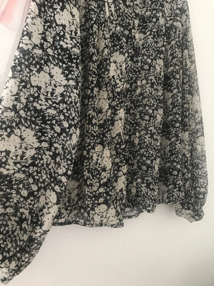 Blouse fluide fleurs Mango S - photo numéro 4