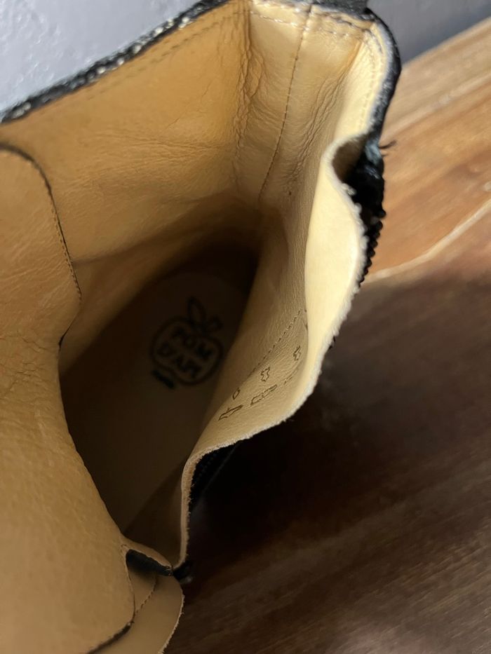 Bottines Pom D’Api neuves tout en cuir - photo numéro 5