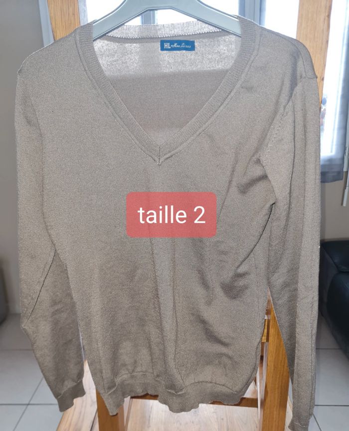 Pull fin col V