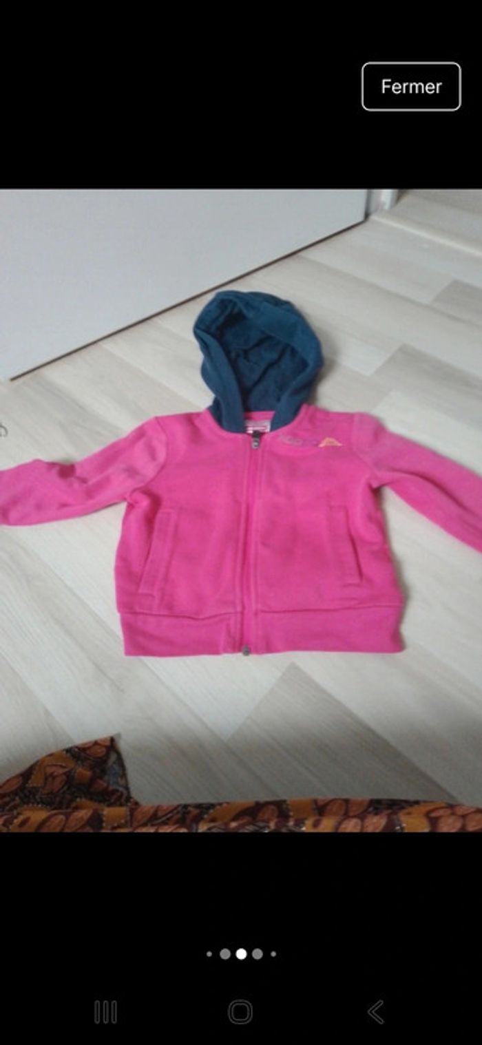 Jogging kappa rose taille 3 ans - photo numéro 5