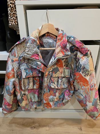 Veste bomber colorée