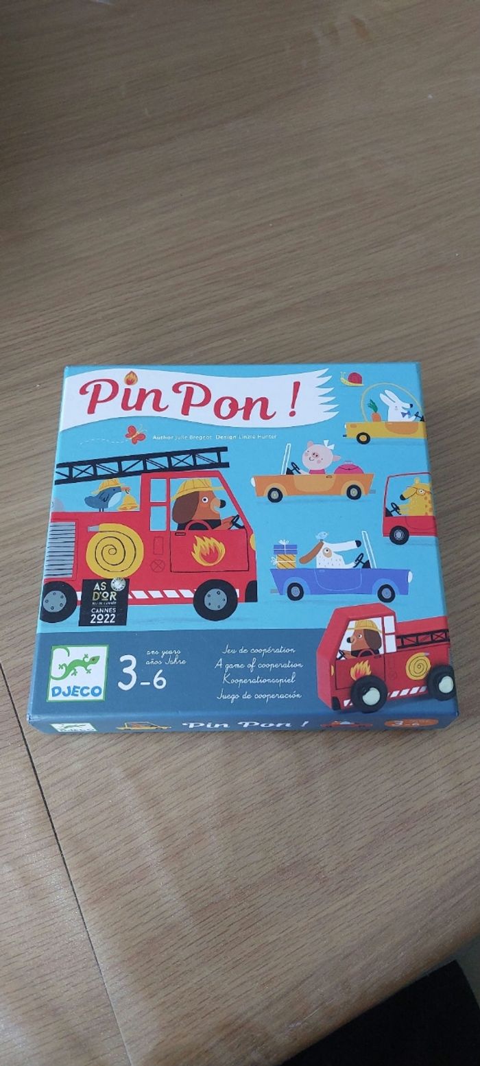 Jeu pin pon djeco
