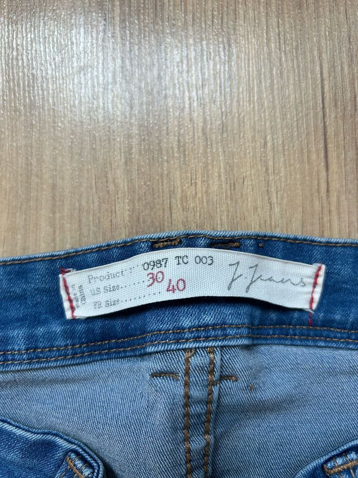 Pantacourt / Short en jean bleu J. Jeans Tailles S-M - photo numéro 6