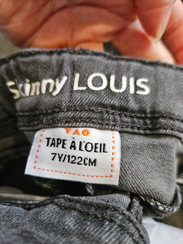 Jean skinny garçon 👦 7 ans (9) - photo numéro 3
