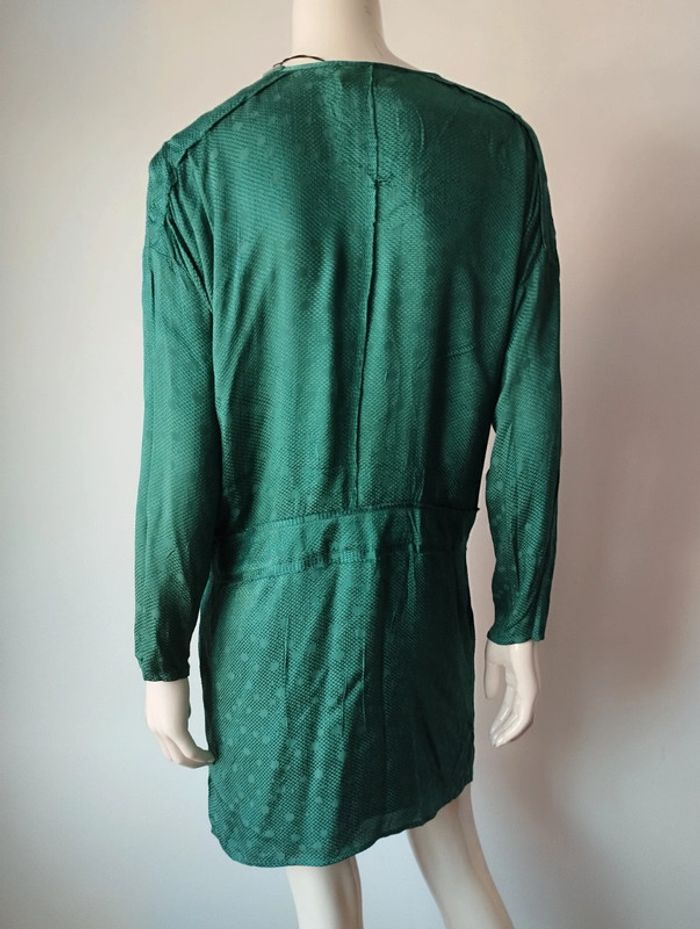 Robe Erinly couleur Émeraude taille 38 - photo numéro 5