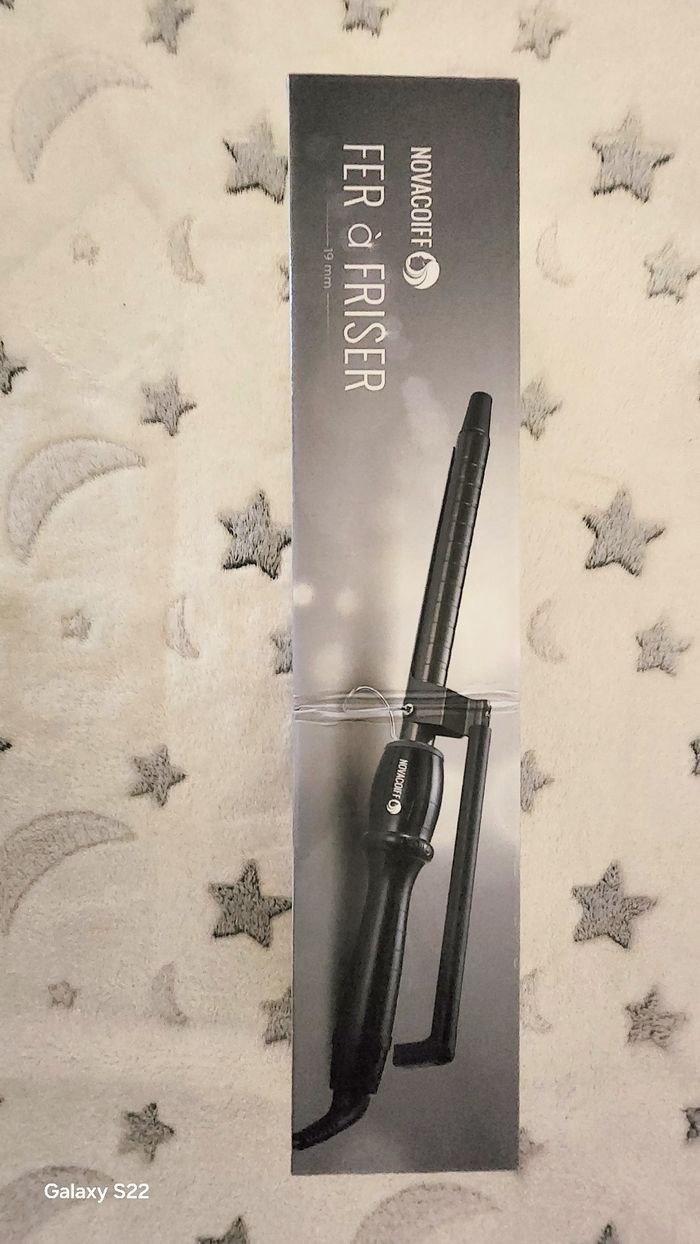 Fer à friser professionnelle novacoiff