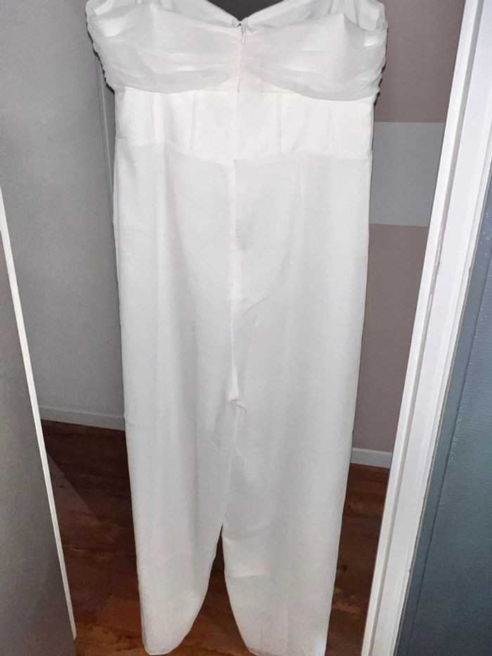 Combinaison mousseline ivoire ASOS design taille 44 neuve et étiquetée - photo numéro 7