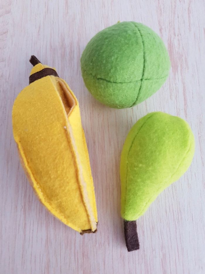 Aliments en tissu et dînette en bois fast-food - photo numéro 14