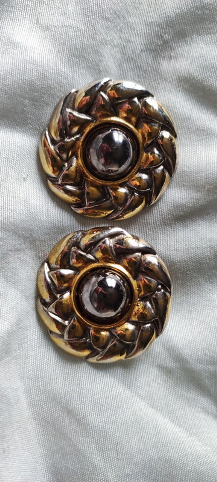 Clips d'oreilles vintage - photo numéro 3