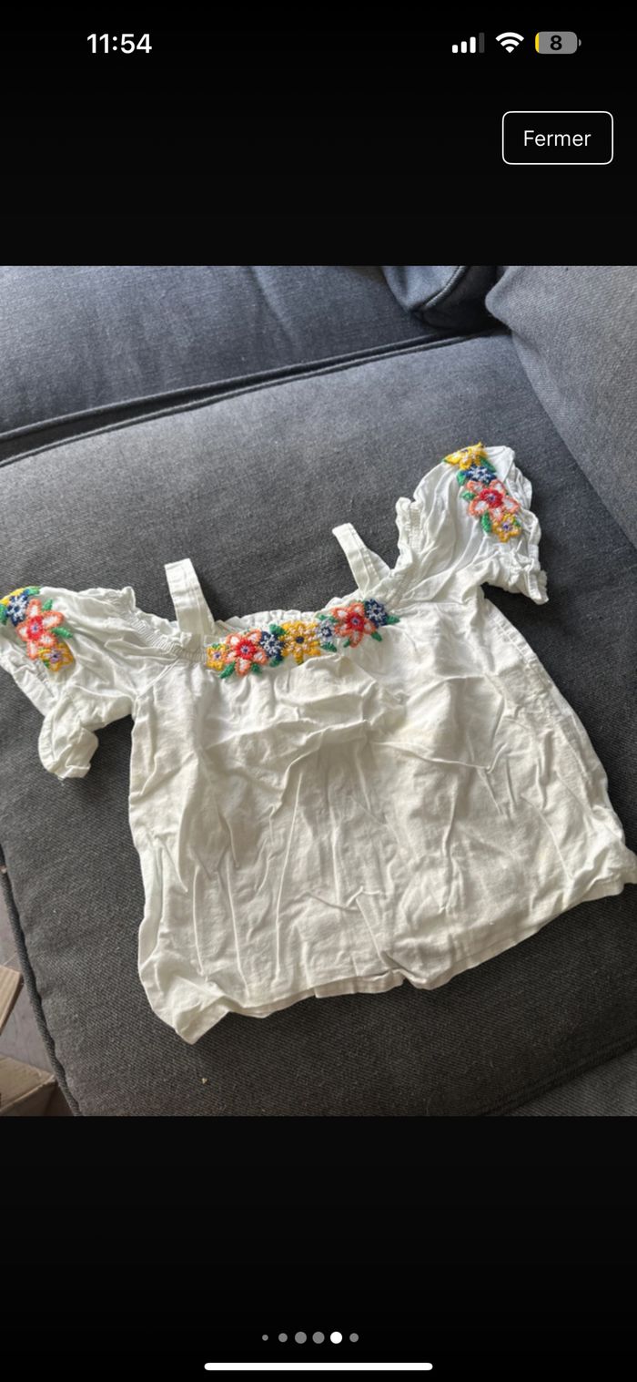 Lots de vêtements filles 6 mois - photo numéro 5