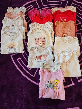 Gros lot bodies manches longues