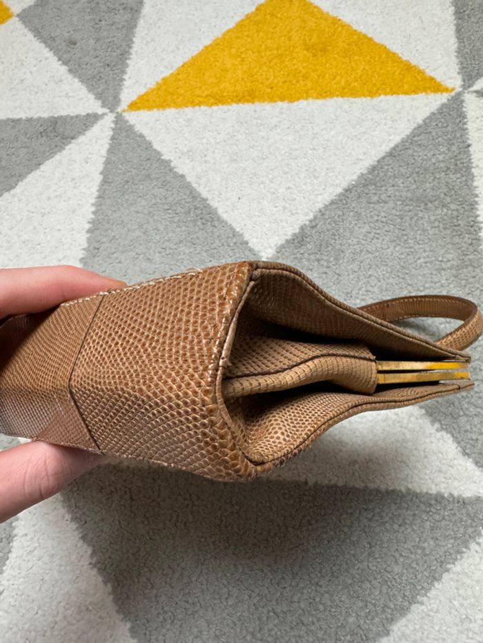 Sac à main en cuir vintage - photo numéro 5