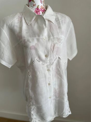 Chemise en lin vintage